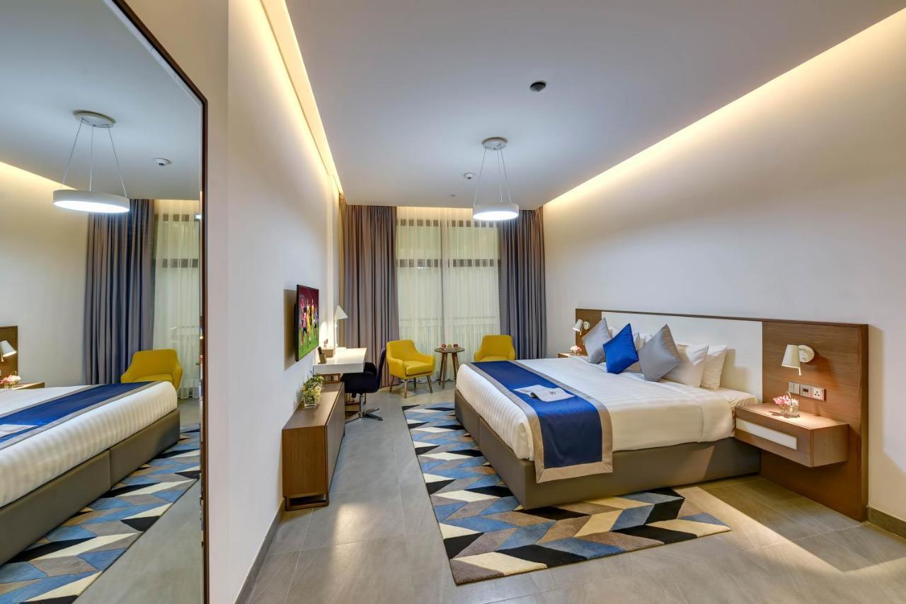 Abar Hotel Apartments Dip-1 Dubai Exterior foto